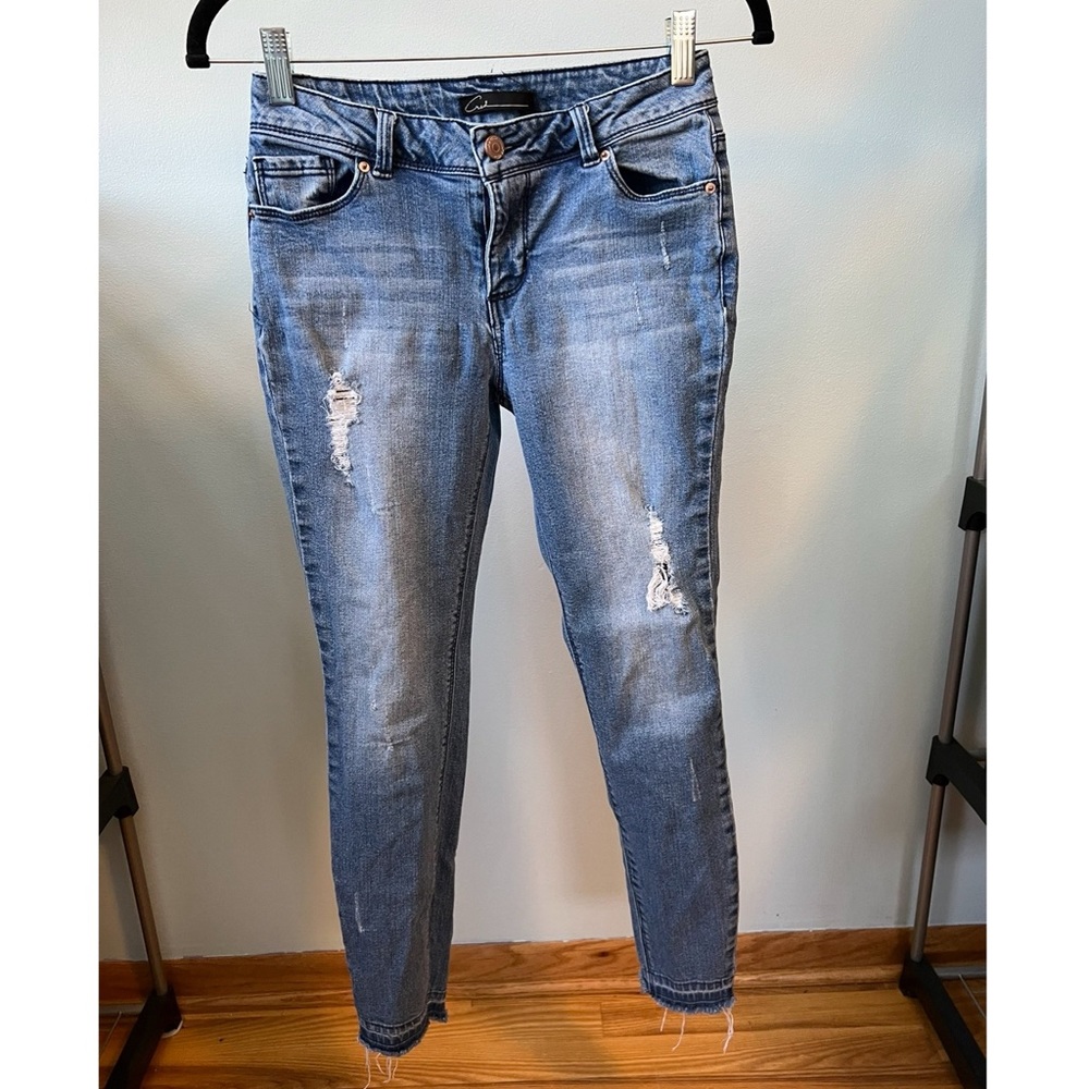 Cred NY High Rise Cropped Skinny Jean
